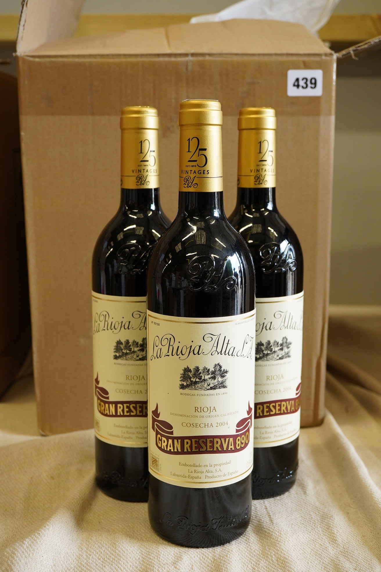 La Rioja Alta 890 Gran Reserva, 2004